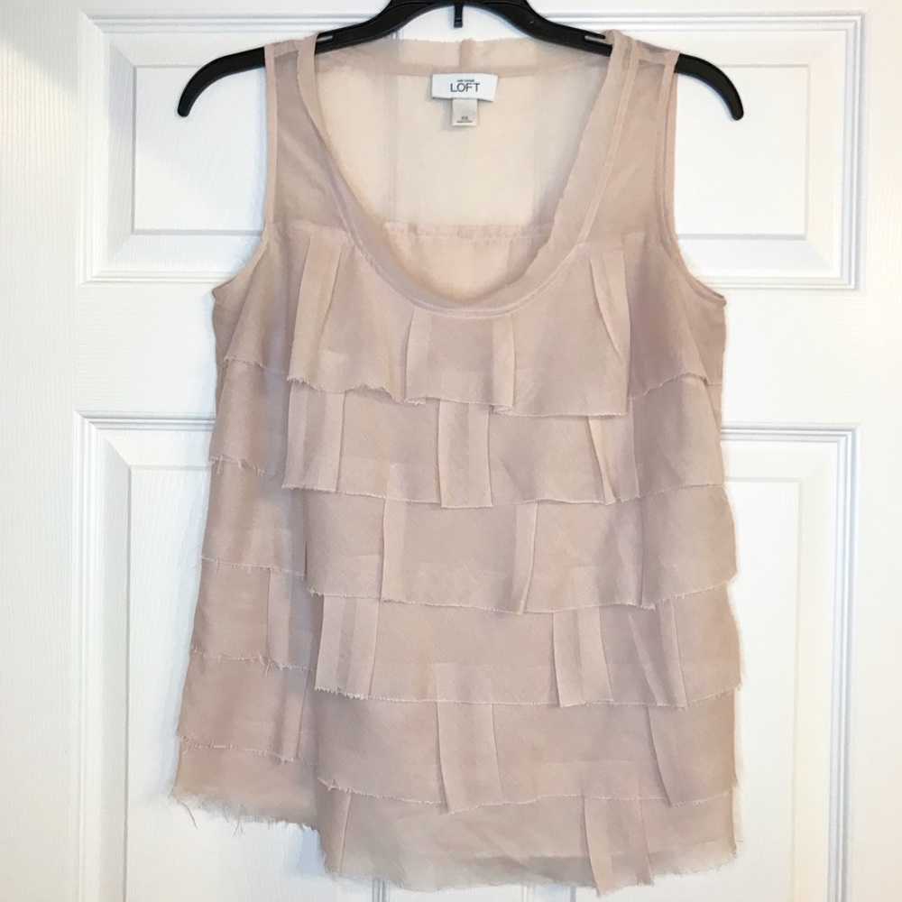 LOFT Ruffle Top